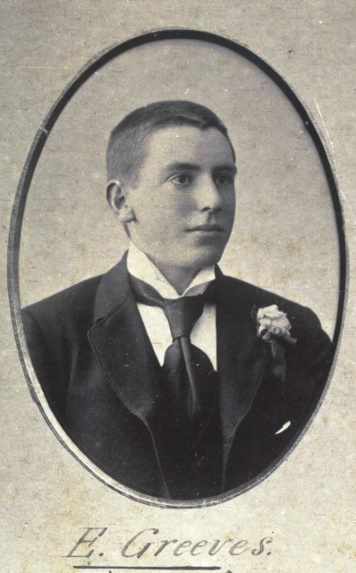 Edward Greeves, 1895 (Football)